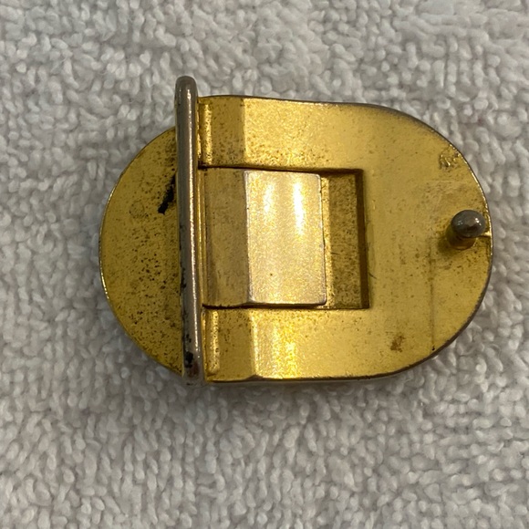 Vintage Burberry metal belt buckle - Picture 2 of 2